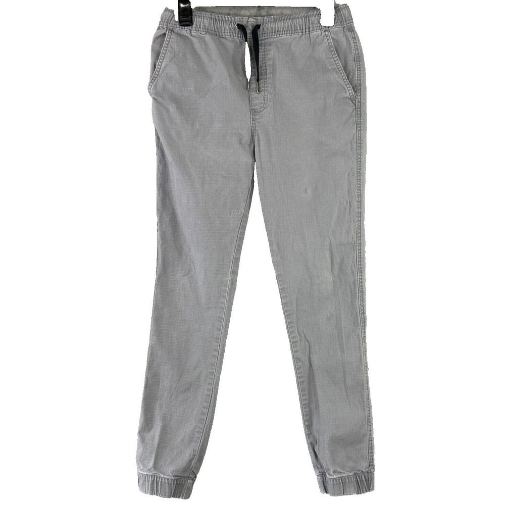 Carbon Mens Small 29 x 26 Gray Joggers Ripstop‎ Y2K Grunge Skater 90s Street